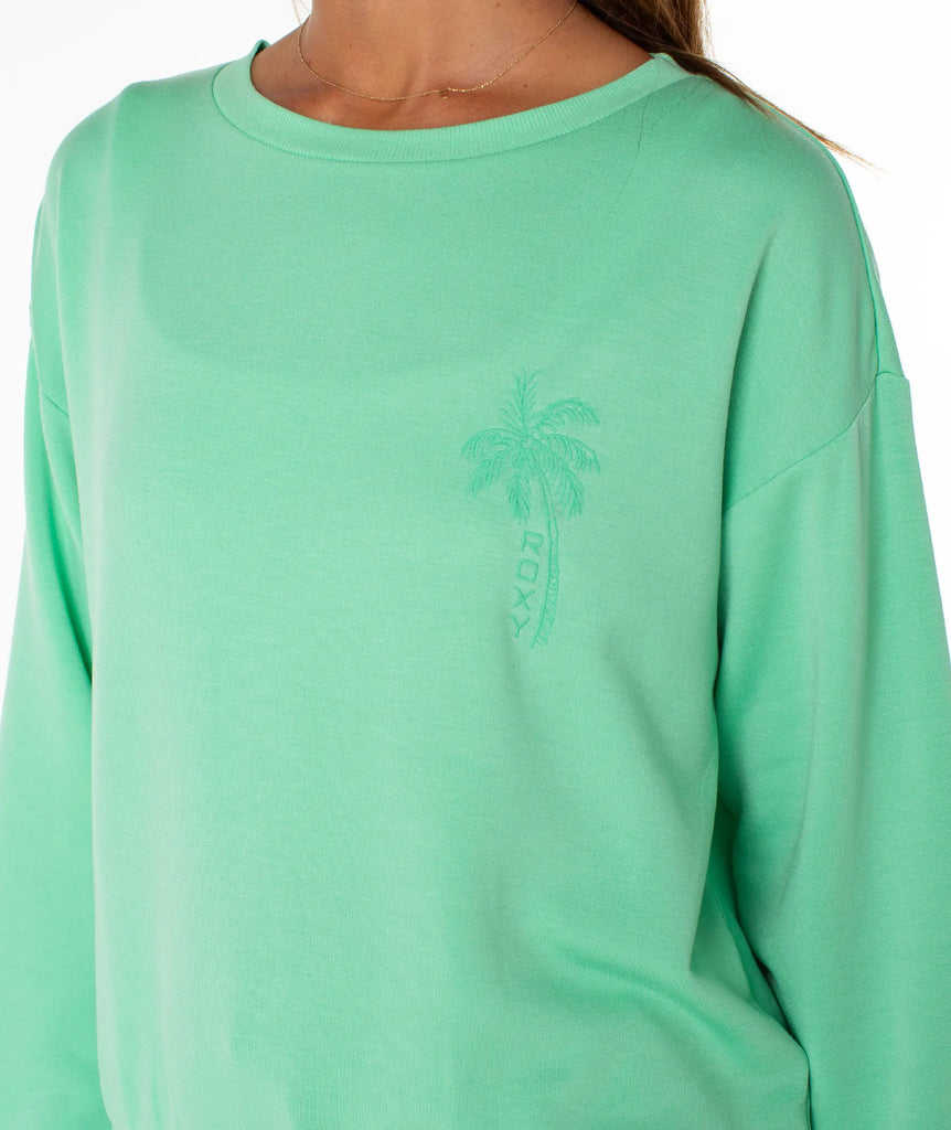Roxy Womens Sweatshirt Surfing By Moonlight