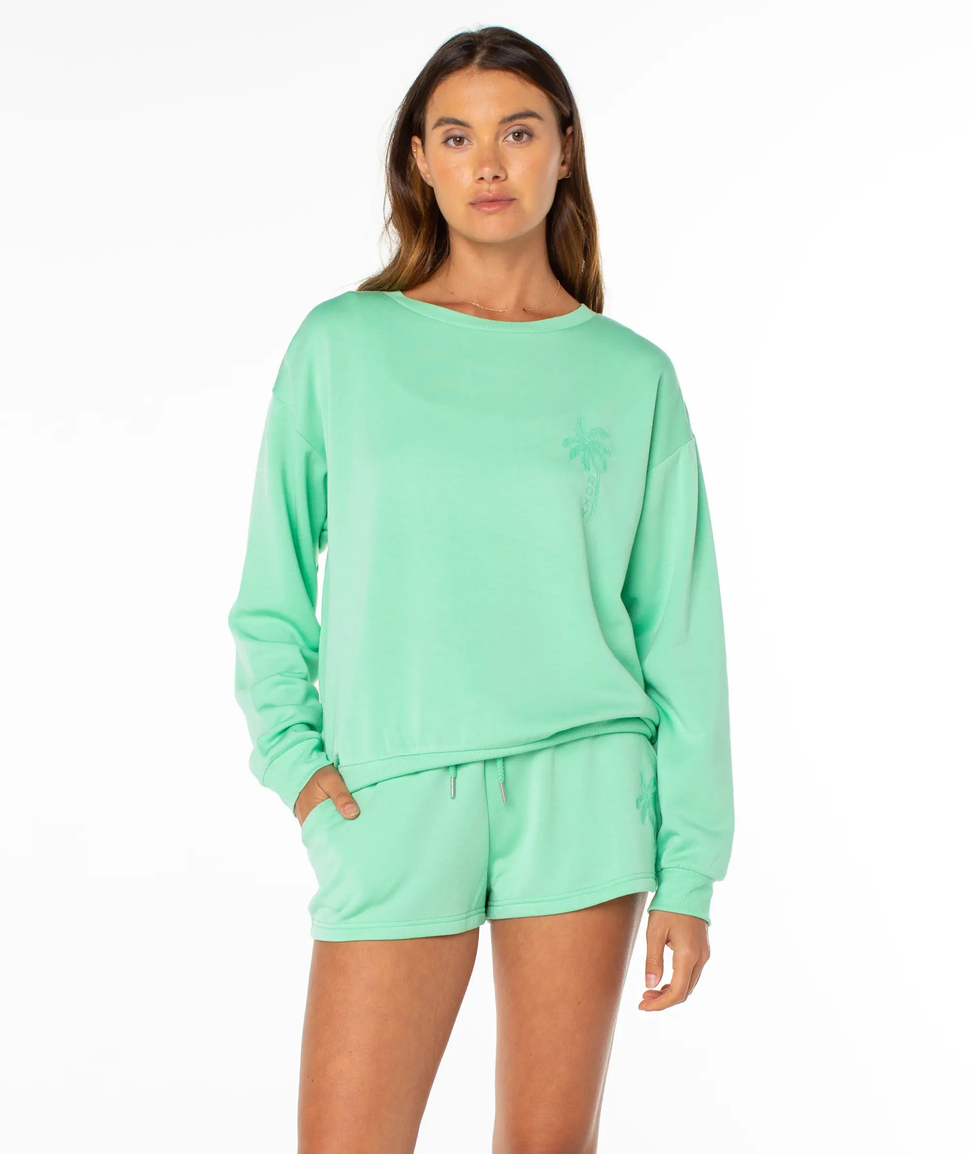 Roxy Womens Sweatshirt Surfing By Moonlight