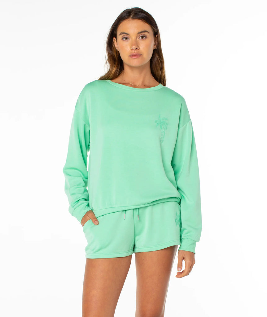Roxy Womens Sweatshirt Surfing By Moonlight