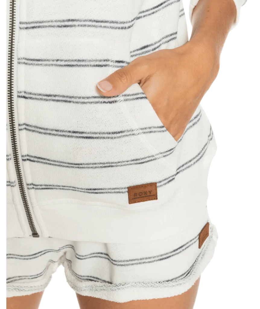 Roxy Womens Sweatshirt Perfect Wave Stripe