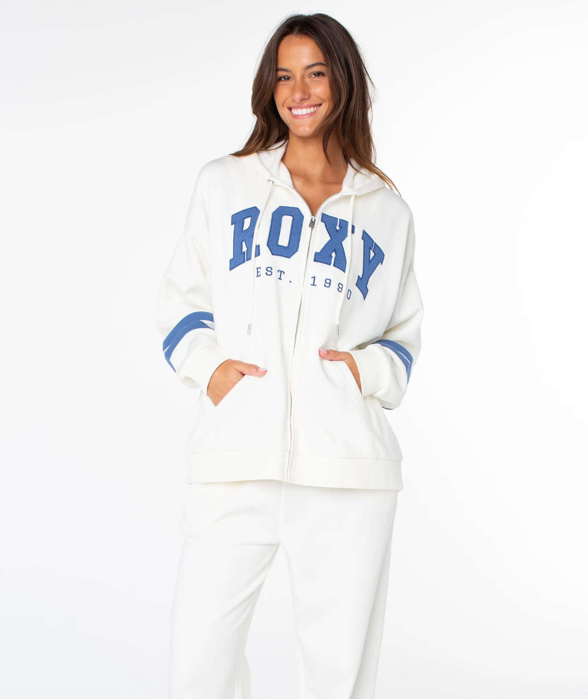 Roxy Womens Sweatshirt Sunset Zip Top