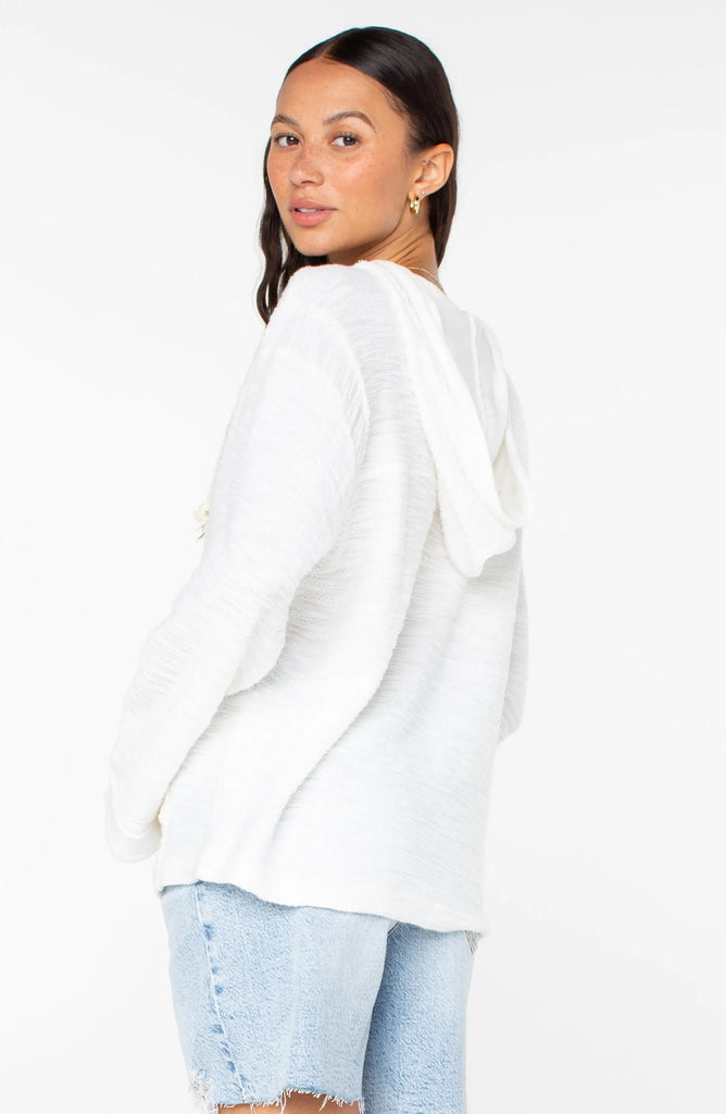 Roxy Womens Sweatshirt Pearling Poncho 3