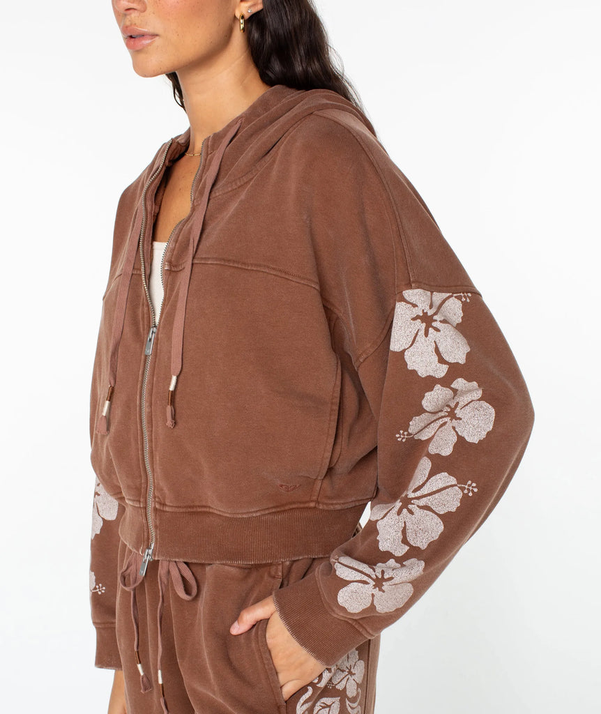 Roxy Womens Sweatshirt Fringing Reefs