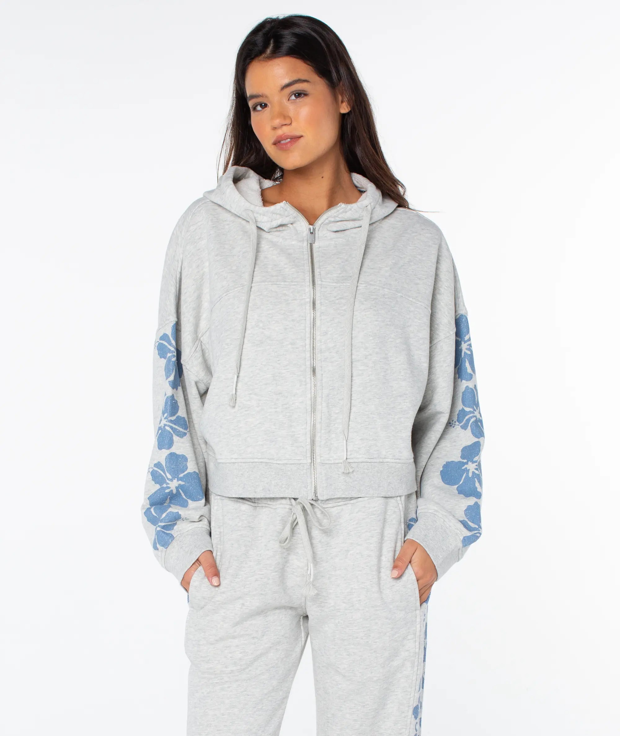 Roxy Womens Sweatshirt Fringing Reefs