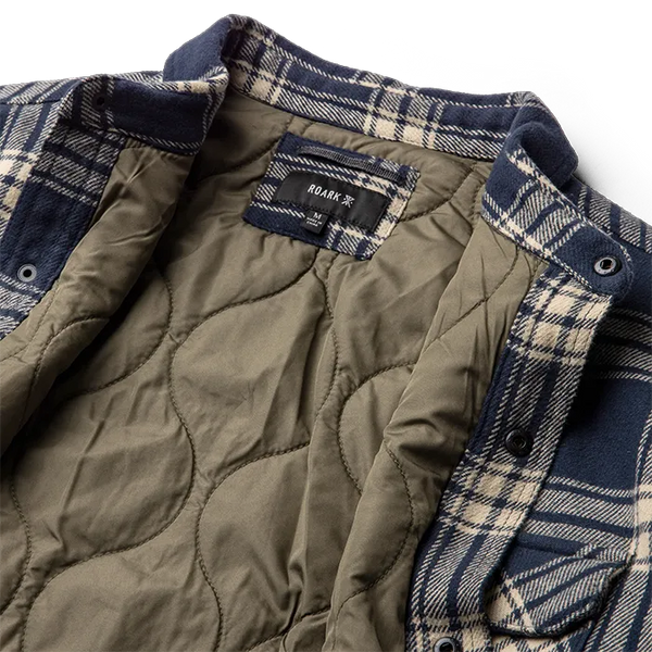 Roark Revival Mens Jacket Backwoods Overshirt Jacket
