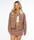 Roxy Womens Jacket Big Smoke