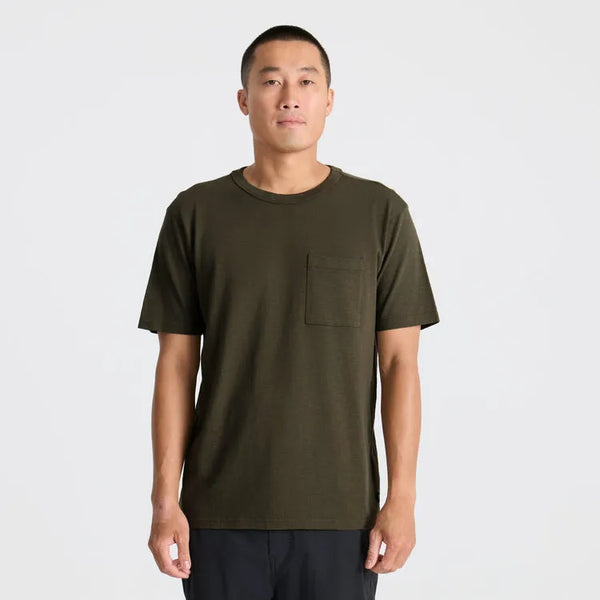 Roark Revival Mens Shirt Well Worn Organic Pocket Tee