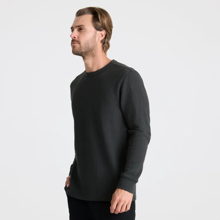 Roark Revival Mens Shirt Well Worn Thermal Long Sleeve Tee