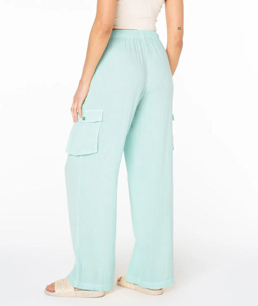 Roxy Womens Pants Precious Cargo Solid