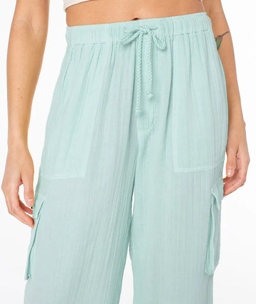 Roxy Womens Pants Precious Cargo Solid