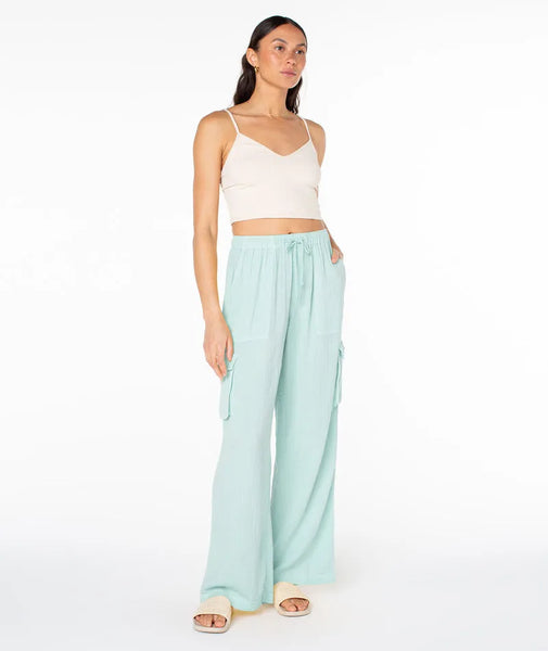 Roxy Womens Pants Precious Cargo Solid