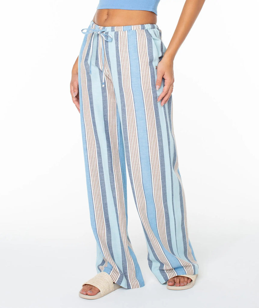 Roxy Womens Pants Iyla Stripe