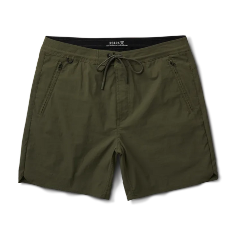 Roark Revival Mens Shorts Layover Trail 17"