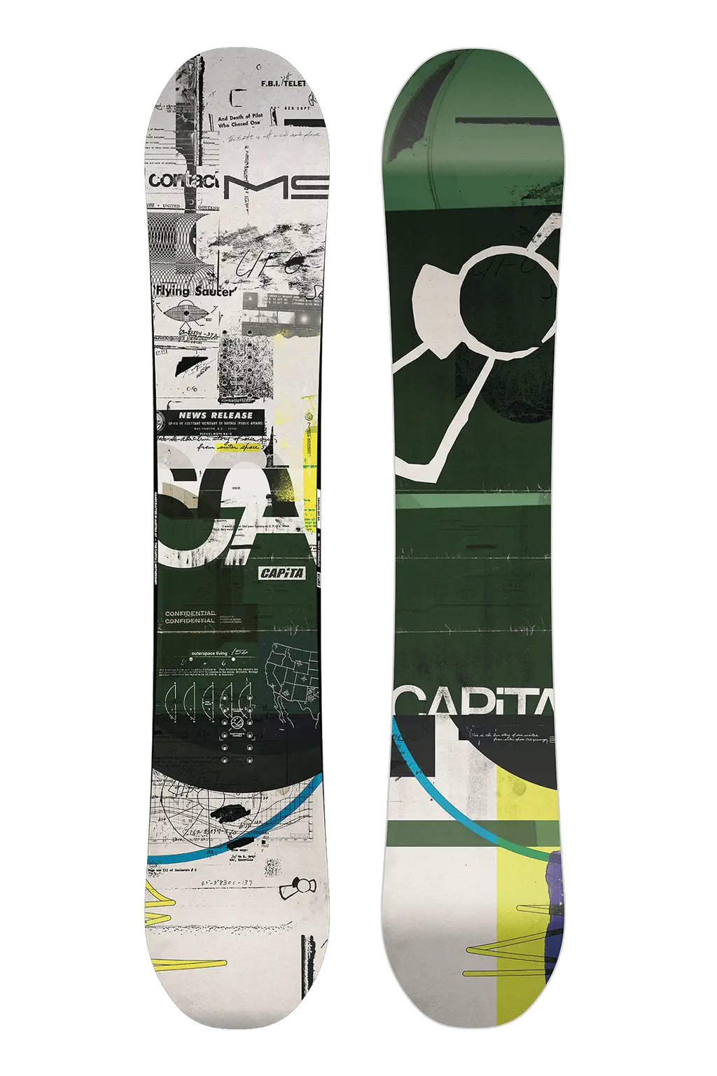 Capita Mens Snowboard Outerspace Living