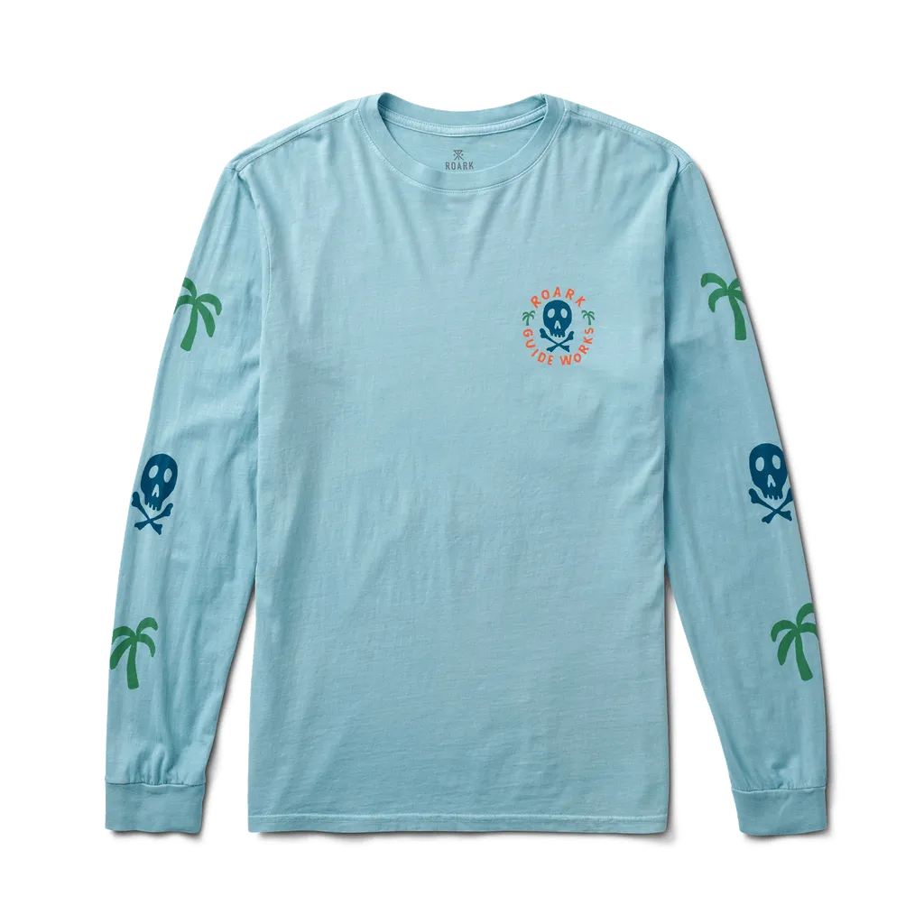 Roark Revival Mens Shirt Guideworks Skull Long Sleeve Premium Tee