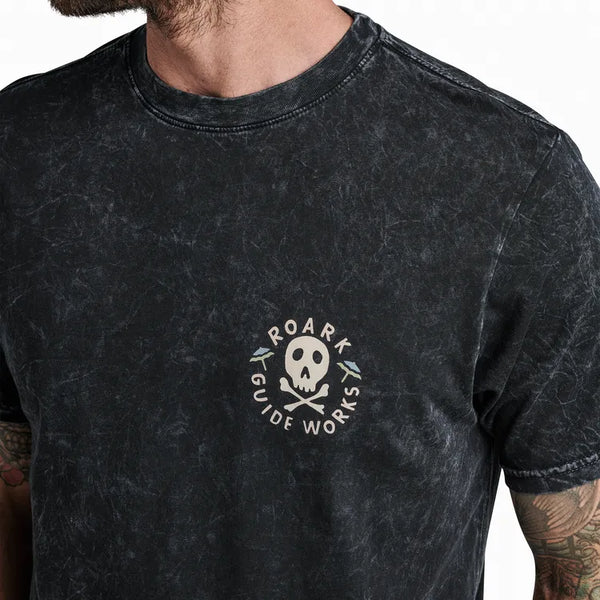 Roark Revival Mens Shirt Guideworks Skull Premium Tee