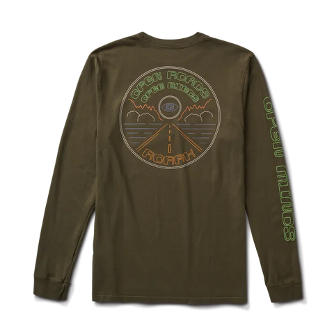 Roark Revival Mens Shirt Open Roads Long Sleeve Premium