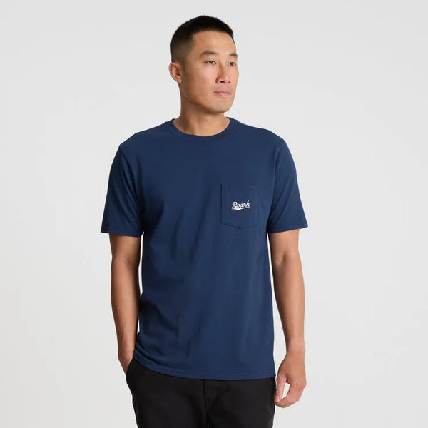 Roark Revival Mens Shirt Script Pocket Premium
