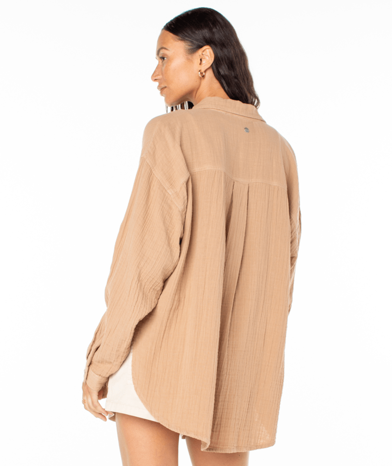 Roxy Womens Shirt Morning Time