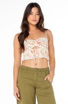 Roxy Womens Tank Top Spring Fling Top