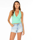 Roxy Womens Tank Top South Shore Halter