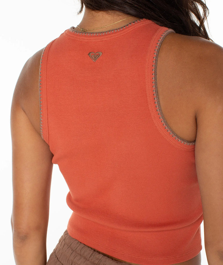 Roxy Womens Tank Top Meant To Be 2 Top
