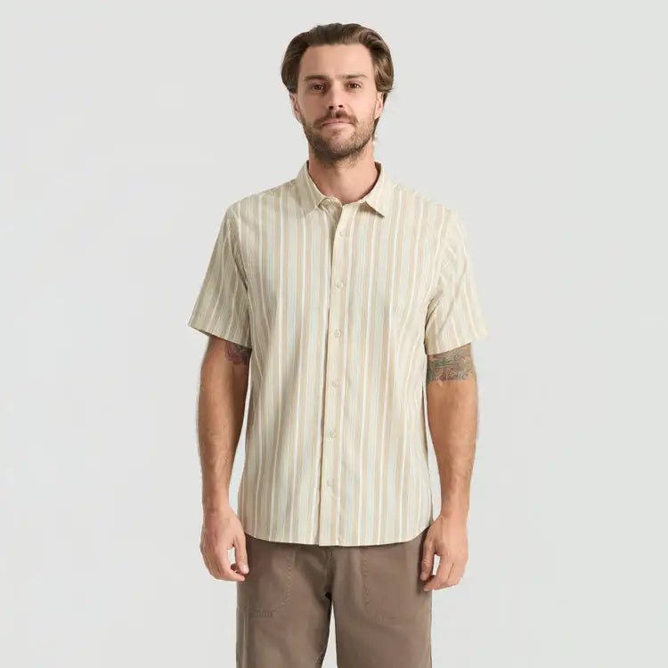 Roark Revival Mens Woven Bless Up Breathable Stretch