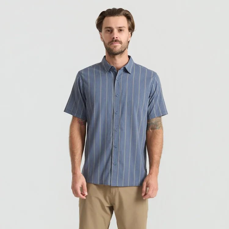Roark Revival Mens Woven Bless Up Breathable Stretch