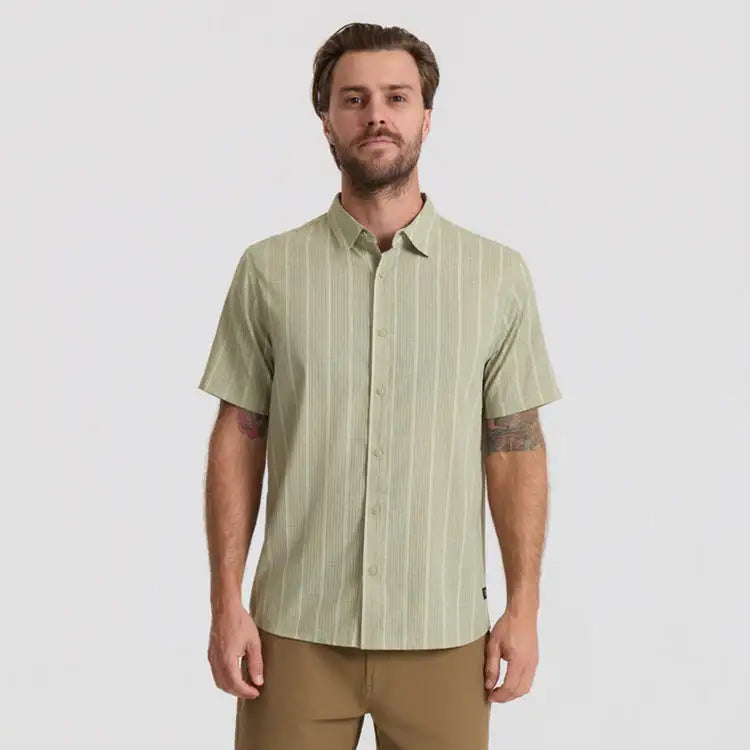 Roark Revival Mens Woven Bless Up Breathable Stretch