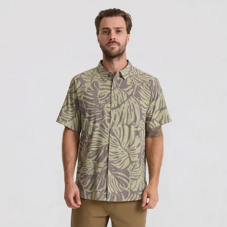 Roark Revival Mens Woven Bless Up Breathable Stretch