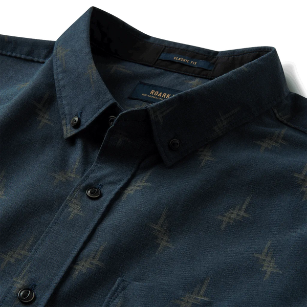 Roark Revival Mens Woven Scholar Oxford