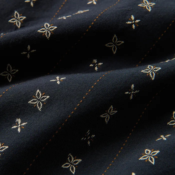 Roark Revival Mens Woven Gonzo Short Sleeve Button Up Shirt