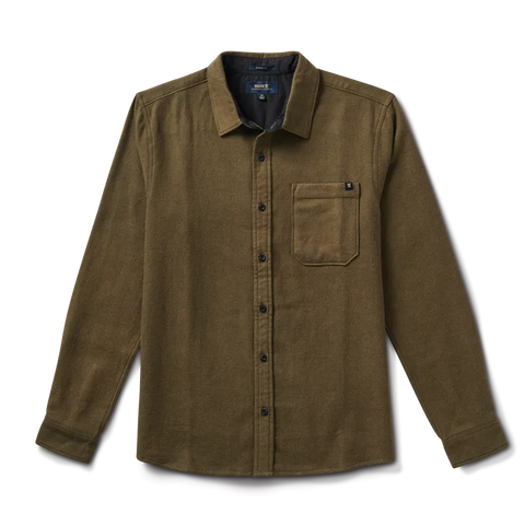 Roark Revival Mens Shirt Crossroads Organic Cotton Flannel