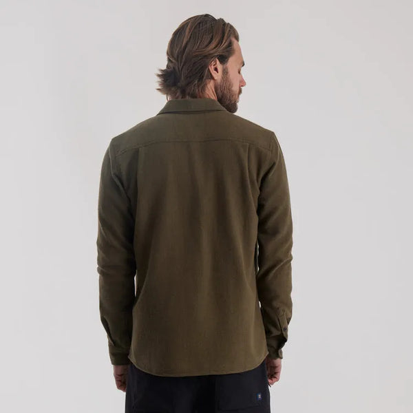 Roark Revival Mens Shirt Crossroads Organic Cotton Flannel