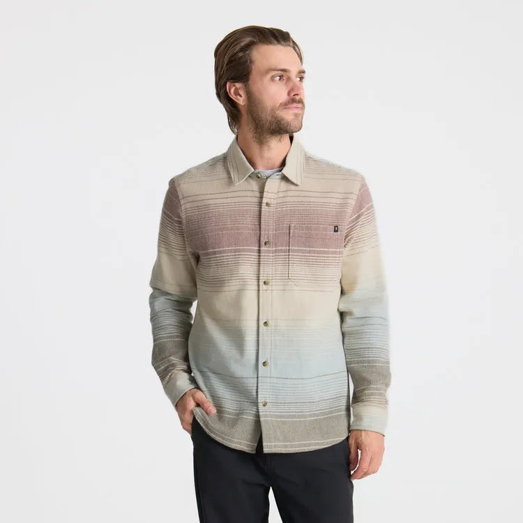Roark Revival Mens Shirt Crossroads Organic Cotton Flannel