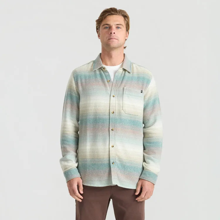 Roark Revival Mens Shirt Crossroads Organic Cotton Flannel