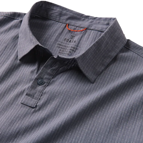 Roark Revival Mens Knit Bless Up Breathable Stretch Polo