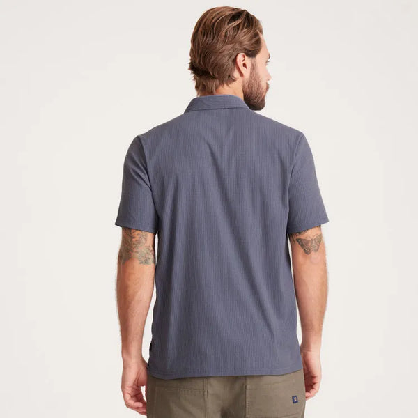 Roark Revival Mens Knit Bless Up Breathable Stretch Polo