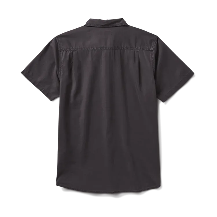 Roark Revival Mens Woven Made To Fade Short Sleeve Button Up Shirt