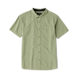 Roark Revival Mens Woven Made To Fade Short Sleeve Button Up Shirt