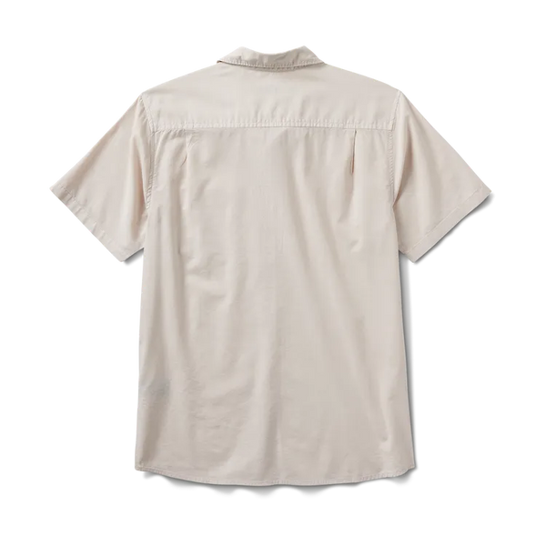 Roark Revival Mens Woven Made To Fade Short Sleeve Button Up Shirt
