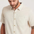 Roark Revival Mens Woven Made To Fade Short Sleeve Button Up Shirt