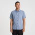 Roark Revival Mens Woven Made To Fade Short Sleeve Button Up Shirt
