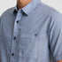 Roark Revival Mens Woven Made To Fade Short Sleeve Button Up Shirt
