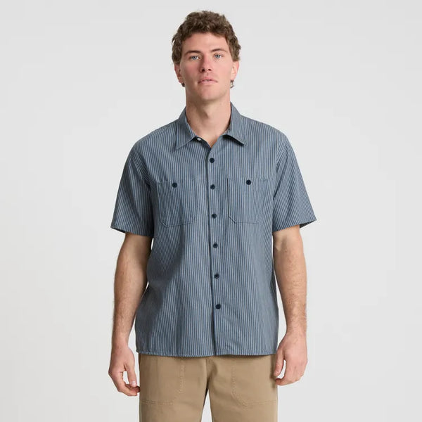 Roark Revival Mens Woven Burnt