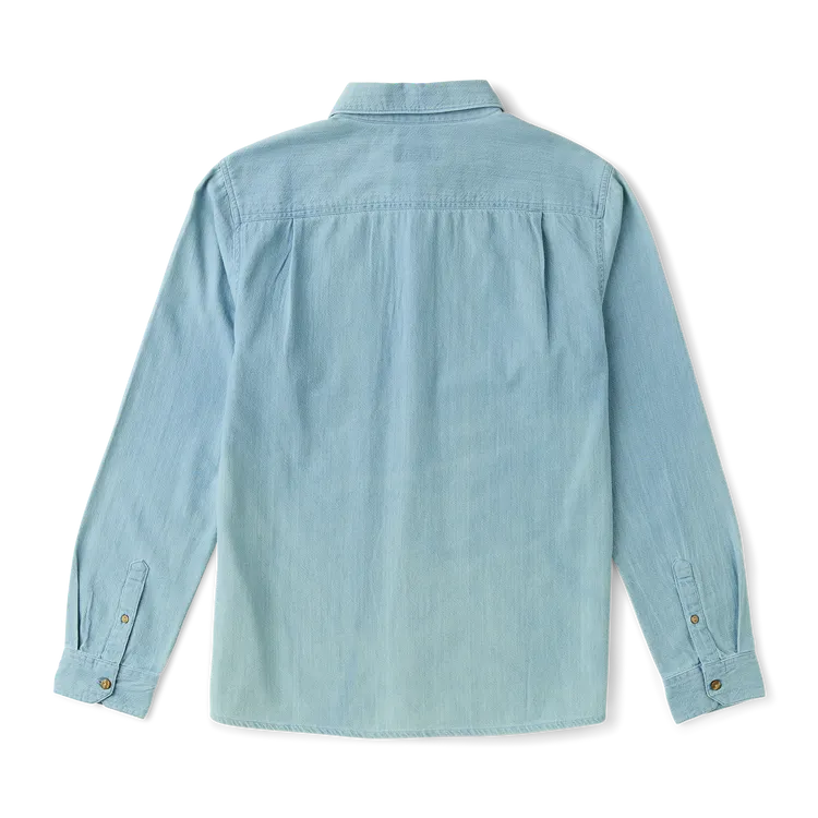 Roark Revival Mens Shirt Scholar Chambray Button Up Shirt
