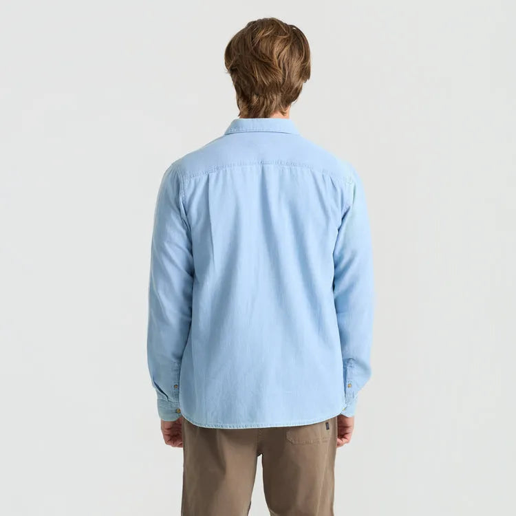 Roark Revival Mens Shirt Scholar Chambray Button Up Shirt