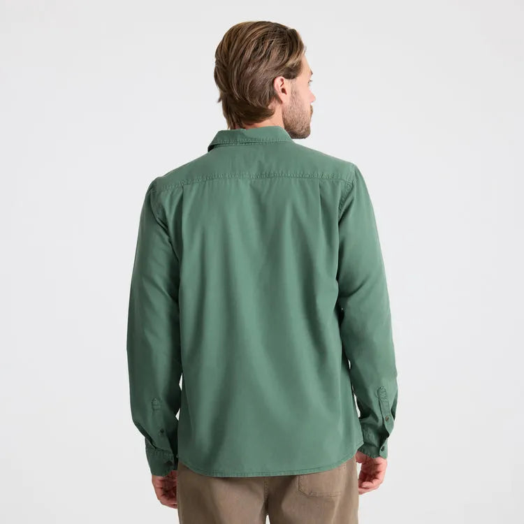 Roark Revival Mens Shirt Made To Fade Long Sleeve Button Up Shirt