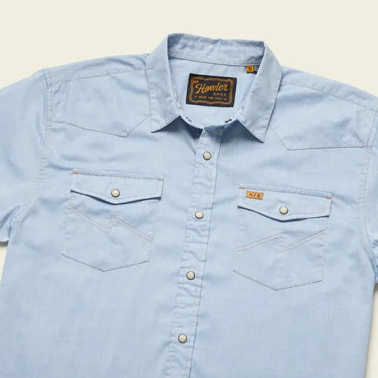 Howler Brothers Mens Woven H Bar B Snapshirt