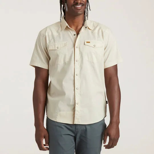 Howler Brothers Mens Woven H Bar B Snapshirt